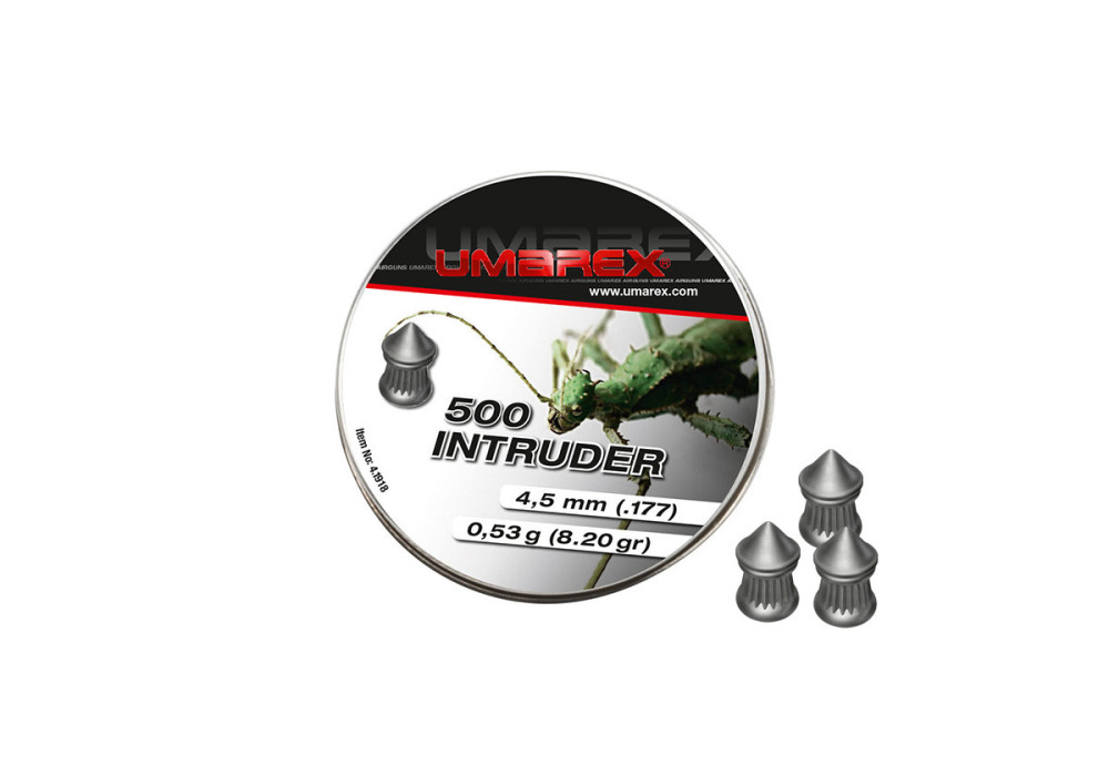 Plombs 4.5mm UMAREX INTRUDER POINTUS 0.52g X500