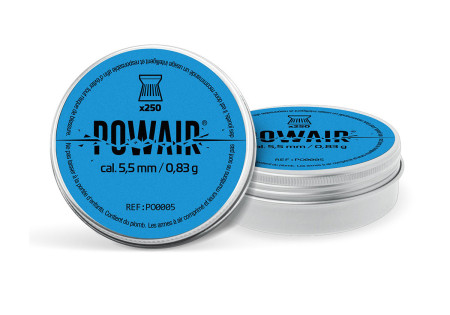 Plombs 5.5mm POWAIR PLATS 0.83g FABRICATION H&N X250