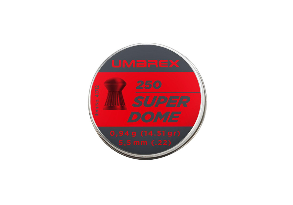 Plombs 5.5mm UMAREX SUPERDOME TETE RONDE 0.94g X250