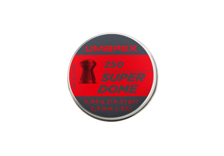 Plombs 5.5mm UMAREX SUPERDOME TETE RONDE 0.94g X250