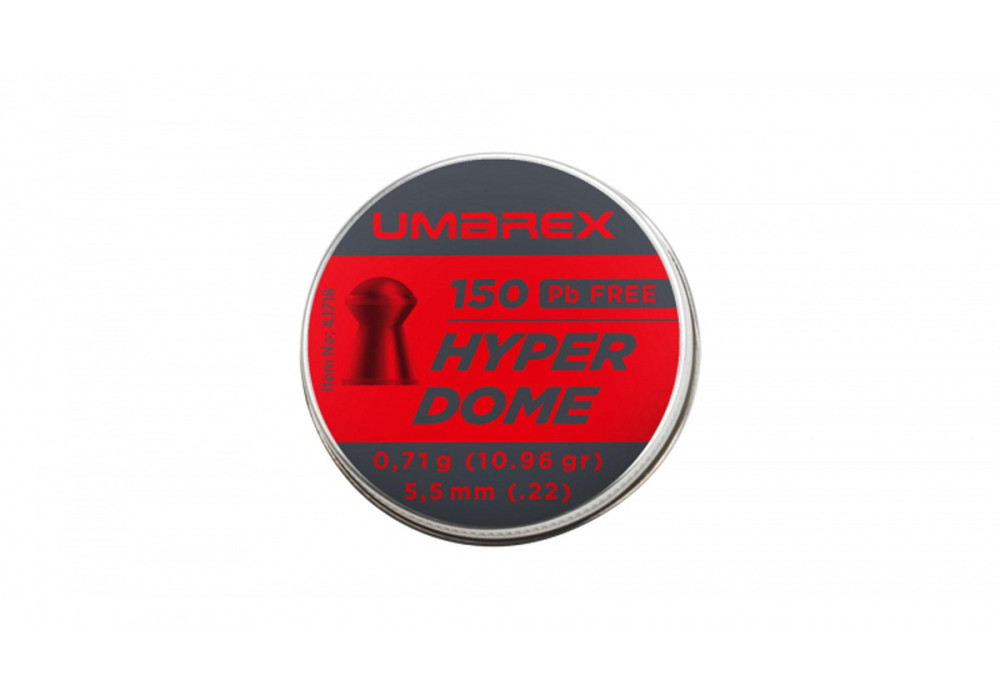 Plombs 5.5mm UMAREX HYPERDOME TETE RONDE 0.71g X150