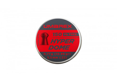 Plombs 5.5mm UMAREX HYPERDOME TETE RONDE 0.71g X150