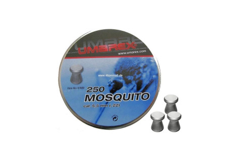 Plombs 5.5mm UMAREX MOSQUITO PLATS 0.83g X250