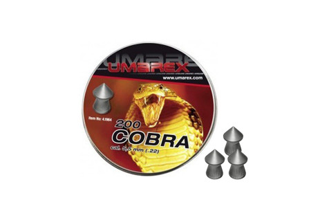 Plombs 5.5mm COBRA POINTUS 1.02g UX UMAREX X200