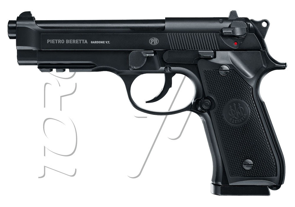 Pistolet 4.5mm (Billes) BERETTA M92 A1 FULL AUTO CO2 BLACK UMAREX