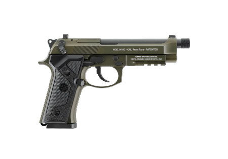 Pistolet 4.5mm (Billes) BERETTA M9A3 FULL METAL BLOWBACK CO2 GREEN UMAREX