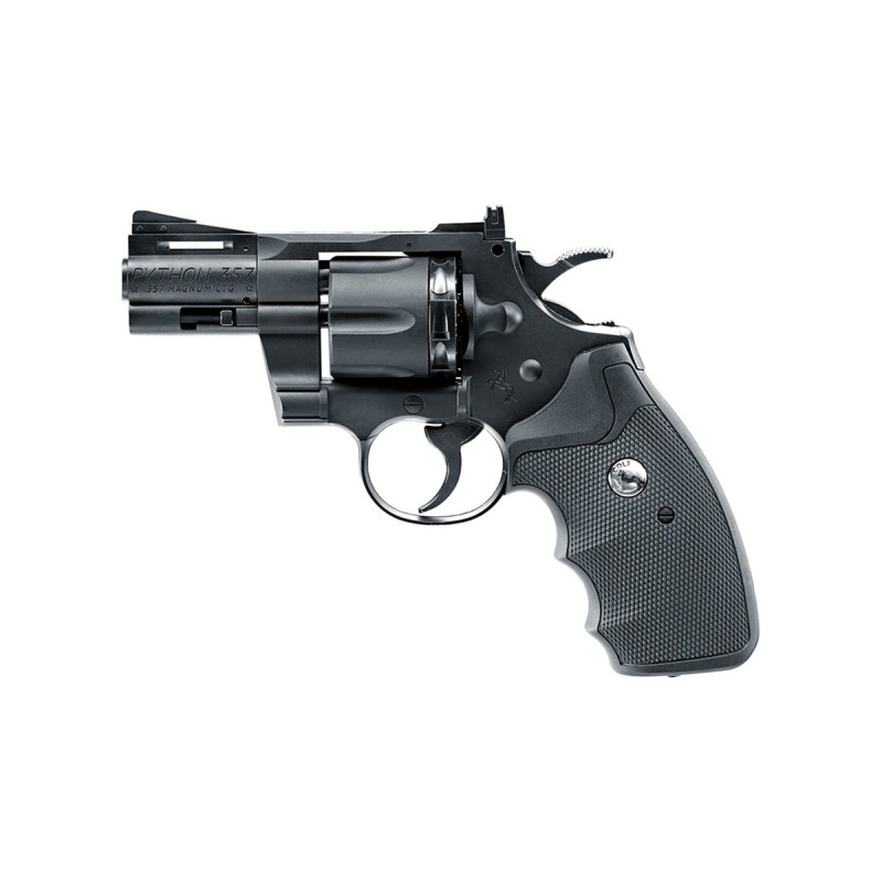 Revolver 4.5mm (Billes et Plomb) COLT PYTHON 357 2.5" CO2 BLACK UMAREX