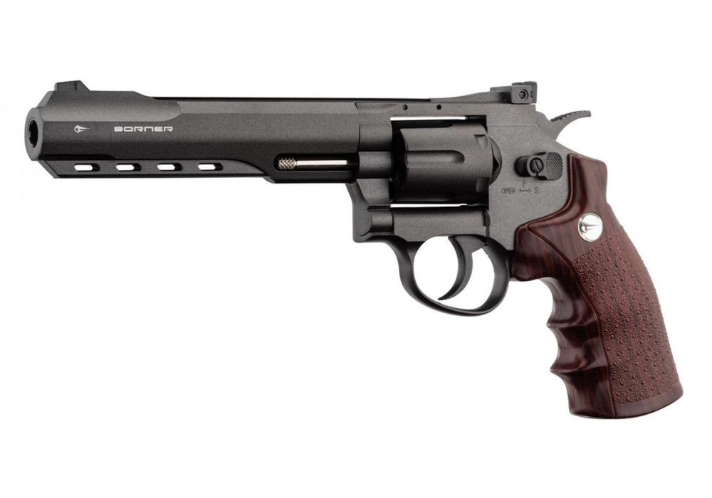 Pistolet 4.5mm (Billes) TYPE COLT SUPER SPORT 702 6" CO2 BORNER