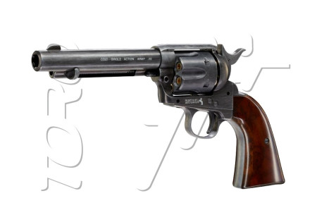 Revolver 4.5mm (Plomb) COLT SAA 45 FULL METAL CO2 FINITION ANTIQUE UMAREX