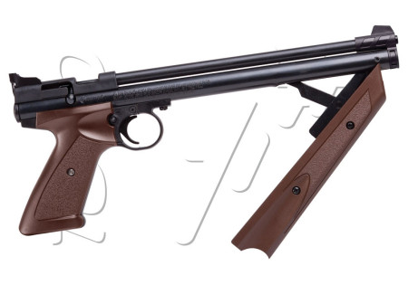 Pistolet 4.5mm (Plomb) POMPE AMERICAN CLASSIC P1377 AIR COMPRIME BROWN CROSMAN