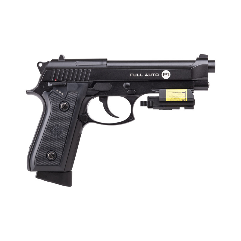 Pistolet 4.5mm (Billes) BERETTA P1 FULL AUTO CO2 CROSMAN