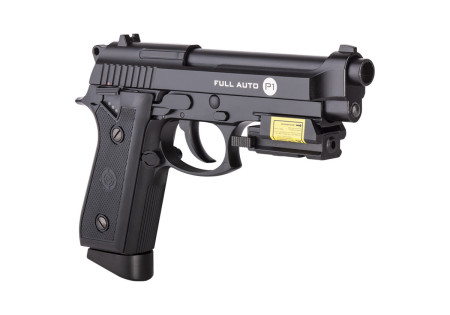 Pistolet 4.5mm (Billes) BERETTA P1 FULL AUTO CO2 CROSMAN