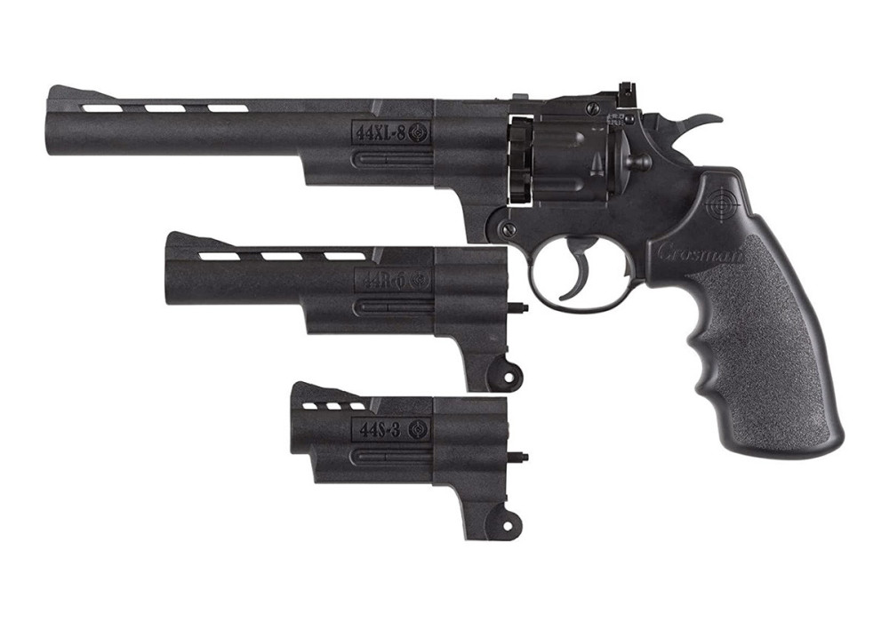 Revolver 4.5mm (Billes et Plomb) TRIPLE THREAT CO2 CROSMAN