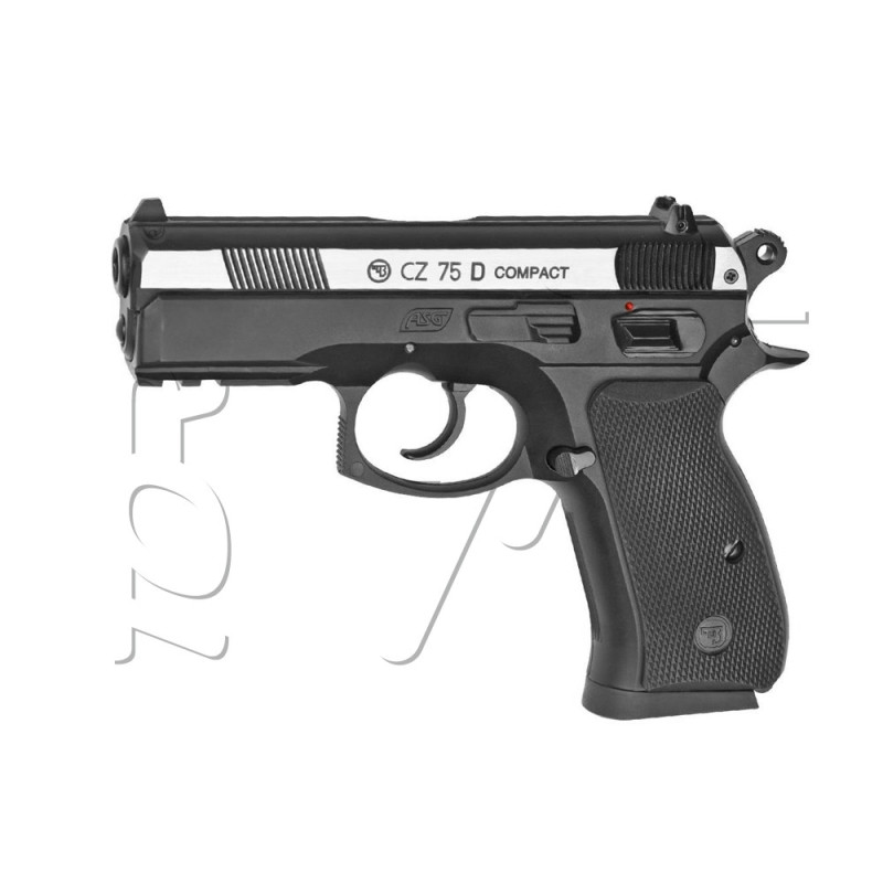 Pistolet 4.5mm (Billes) CZ 75D COMPACT BICOLORE CO2 ASG