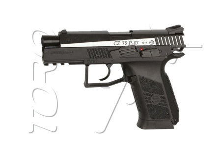 Pistolet 4.5mm (Billes) CZ 75 P07 BLOWBACK BICOLORE CO2 ASG