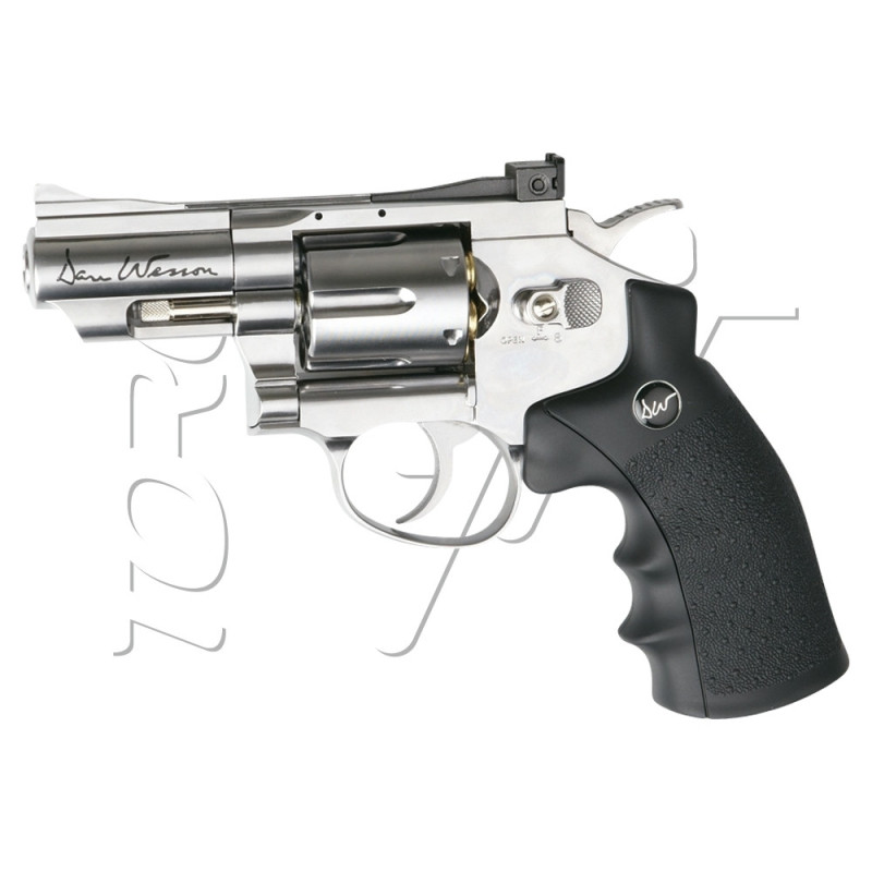 Revolver 4.5mm (Plomb) DAN WESSON 2.5" SILVER CO2 ASG