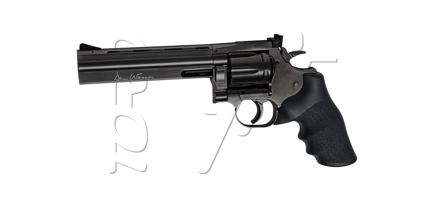 Revolver 4.5mm (Plomb) DAN WESSON DW715 6" STEEL GREY CO2 ASG