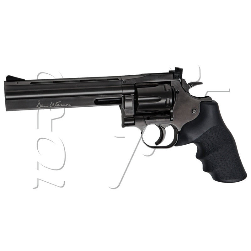 Revolver 4.5mm (Plomb) DAN WESSON DW715 6" STEEL GREY CO2 ASG