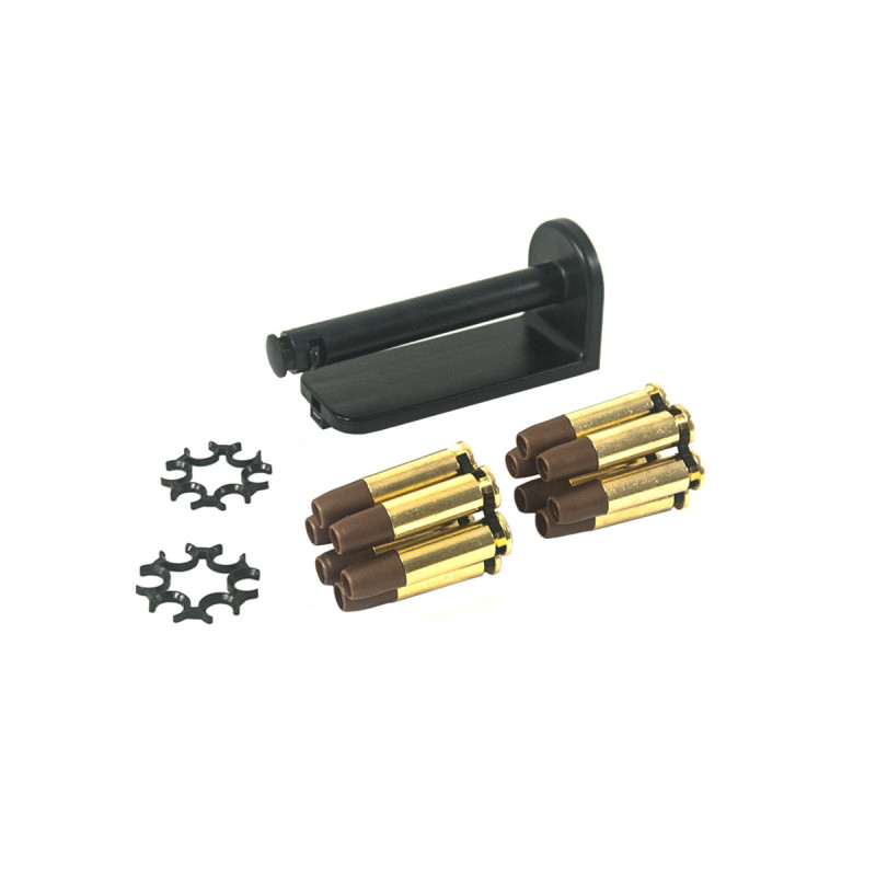 Speedloader MOON CLIP SET DAN WESSON + 12 DOUILLES 4.5mm (Billes) ASG