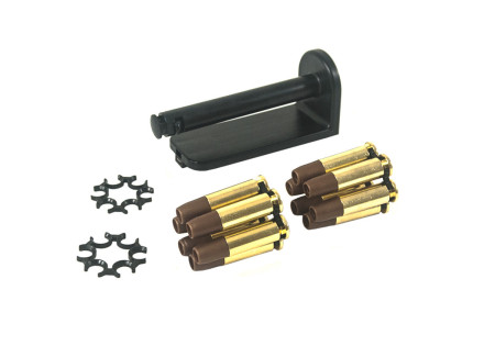 Speedloader MOON CLIP SET DAN WESSON + 12 DOUILLES 4.5mm (Billes) ASG