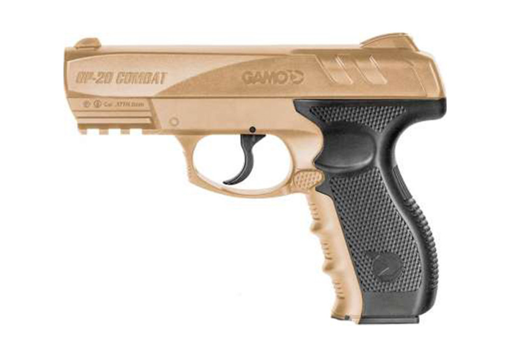 Pistolet 4.5mm (Billes) GP20 COMBAT CO2 TAN GAMO