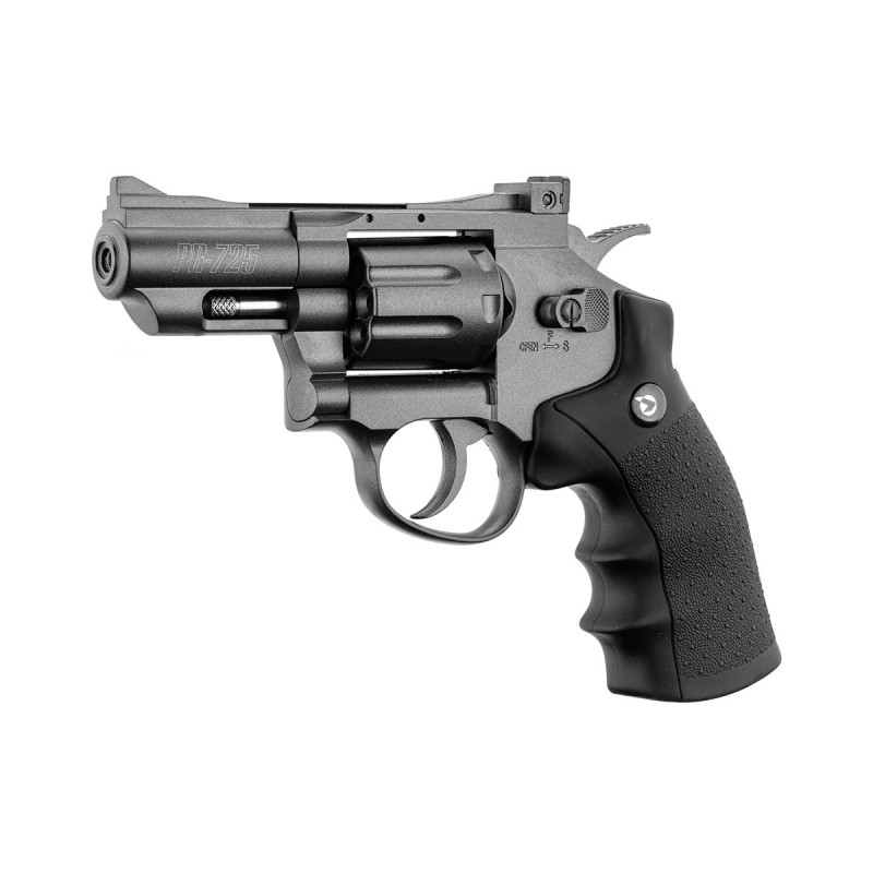 Revolver 4.5mm (Plomb) PR-725 2.5" CO2 BLACK GAMO