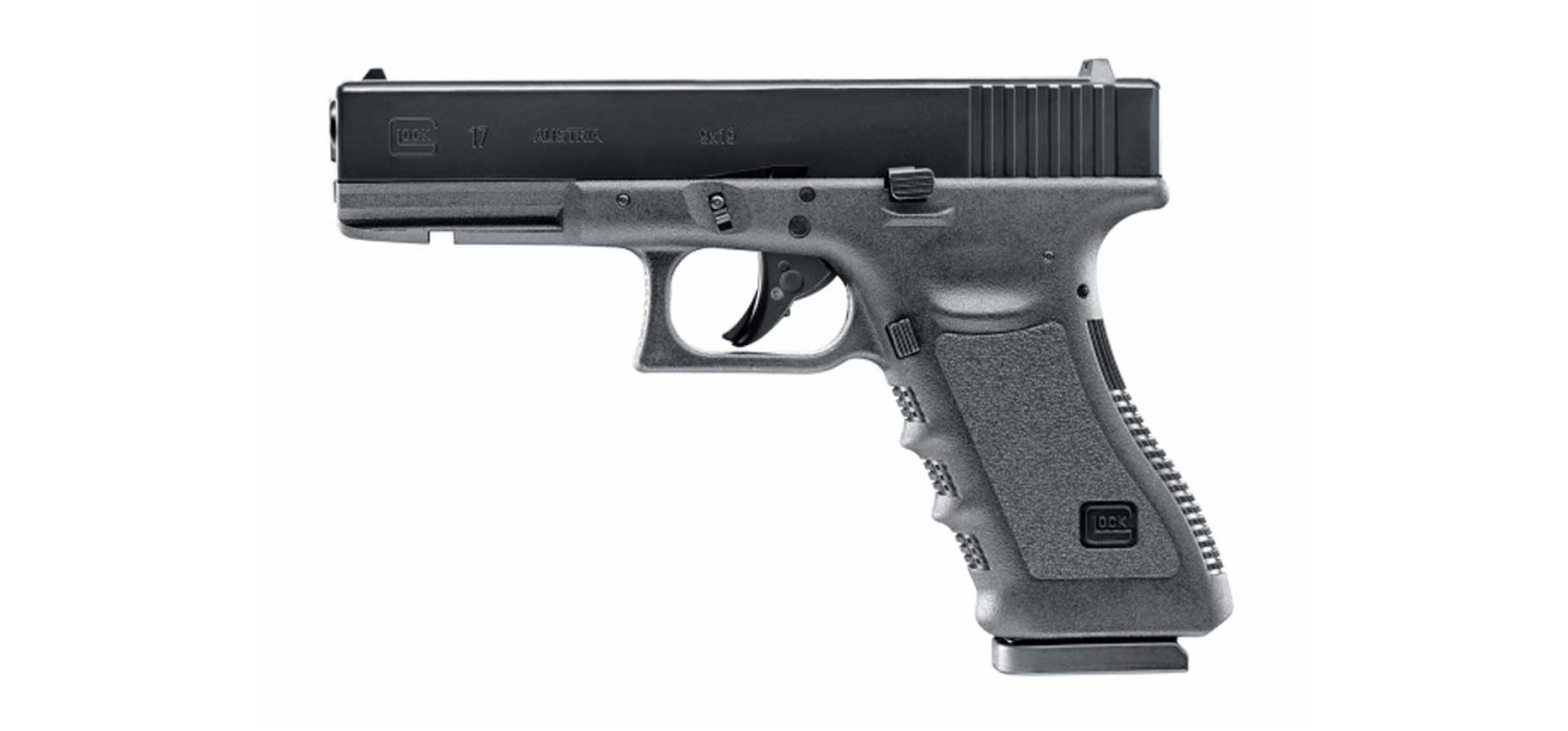 Pistolet 4.5mm (Billes) GLOCK 17 CO2 BLOWBACK 3J BLACK UMAREX