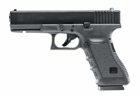 Pistolet 4.5mm (Billes) GLOCK 17 CO2 BLOWBACK 3J BLACK UMAREX