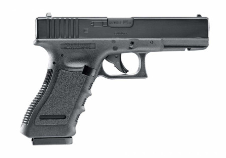 Pistolet 4.5mm (Billes) GLOCK 17 CO2 BLOWBACK 3J BLACK UMAREX