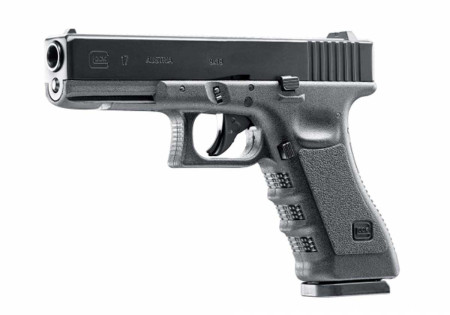 Pistolet 4.5mm (Billes) GLOCK 17 CO2 BLOWBACK 3J BLACK UMAREX