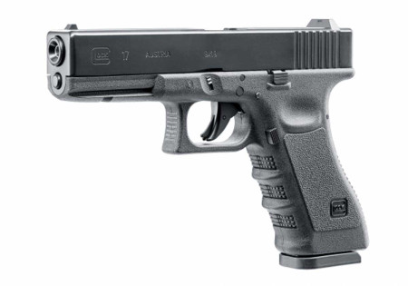 Pistolet 4.5mm (Billes et plombs) GLOCK 17 CO2 BLOWBACK BARILLET ROTATIF 3J BLACK UMAREX