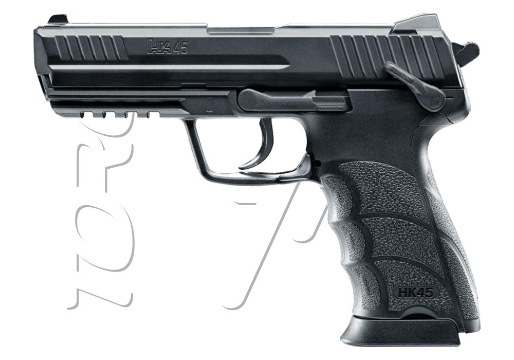 Pistolet 4.5mm (Billes) HK45 BLACK CO2 UMAREX