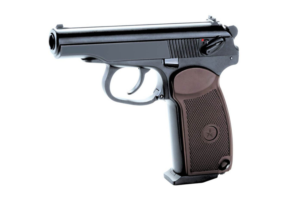 Pistolet 4.5mm (Billes) MAKAROV FULL METAL NON BLOWBACK CO2 KWC