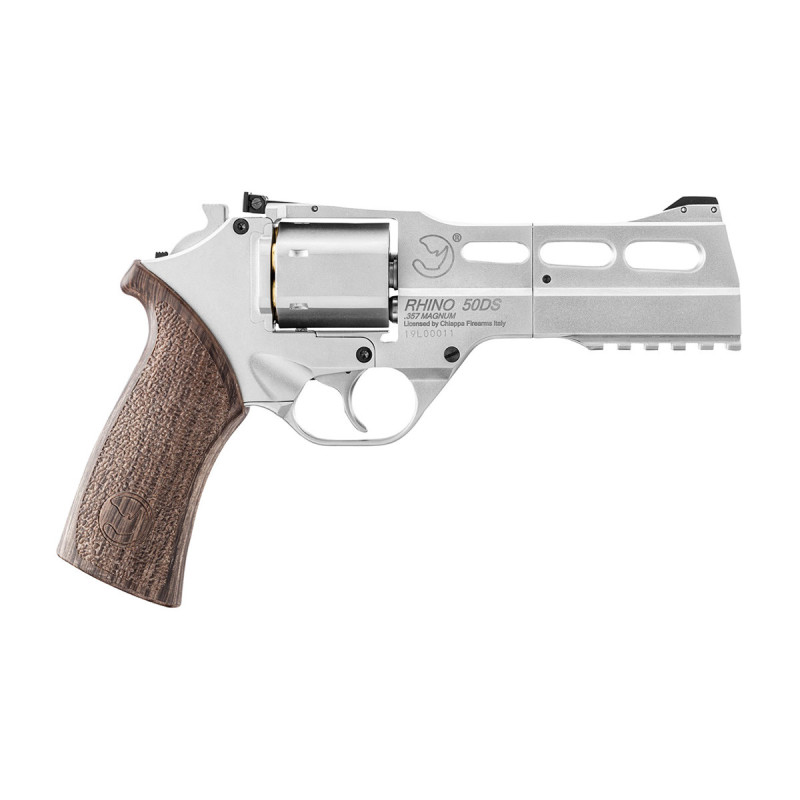 Revolver 4.5mm (Billes et Plomb) RHINO 50DS SILVER CO2 CHIAPPA