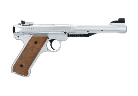 Pistolet 4.5mm (Plomb) RUGER MARK IV SILVER UMAREX