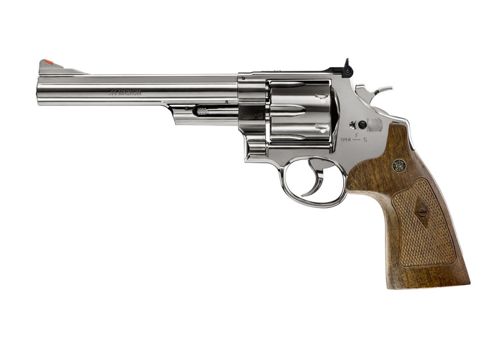 Revolver 4.5mm (Plomb) SMITH & WESSON M29 6.5" FULL METAL CO2 POLISHED AND BLUED (Bleui) UMAREX