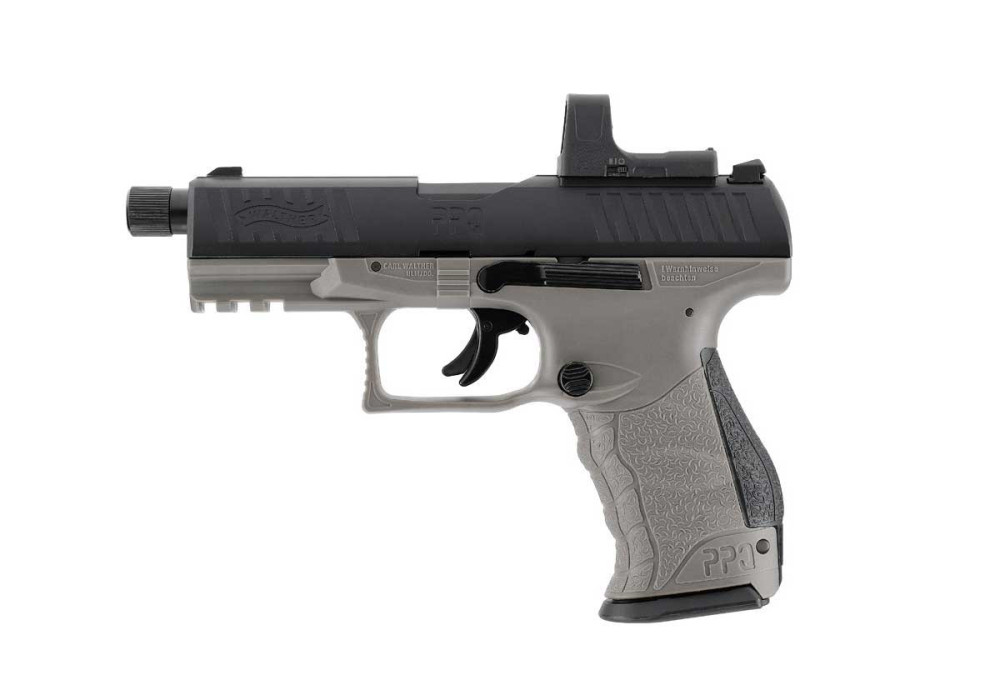 Pistolet 4.5mm (Plomb) PPQ M2 Q4 TAC 4.6" CO2 COMBO RDS 8 UMAREX