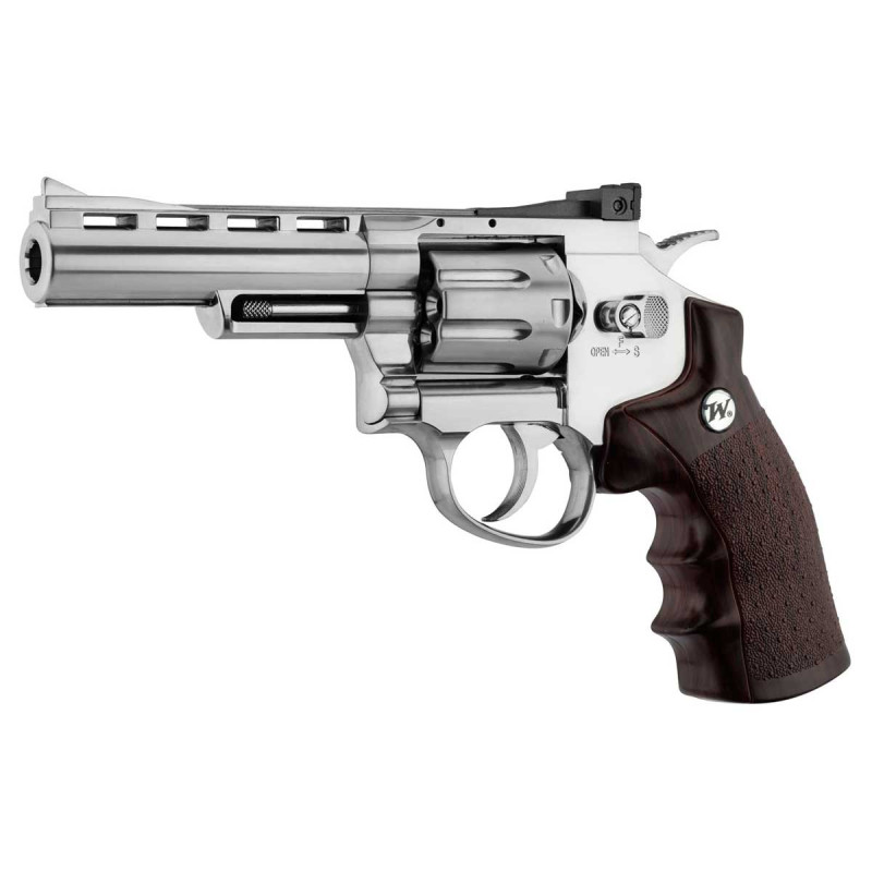 Revolver 4.5mm (Plomb) WINCHESTER CO2 SILVER GAMO