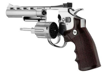 Revolver 4.5mm (Plomb) WINCHESTER CO2 SILVER GAMO