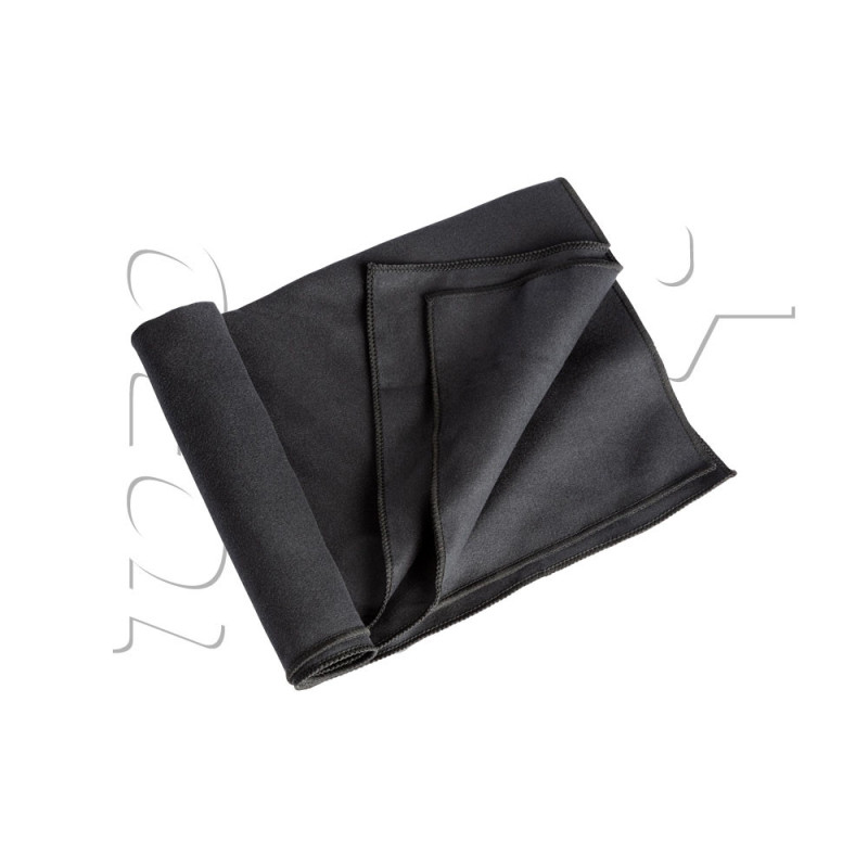 Serviette MICROFIBRE CAMP 75X130 cm TOE BLACK