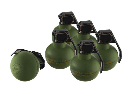 Grenade à main TAG67 M67 OTAN AMERICAINE AIRSOFT TAG INNOVATION PACK X6