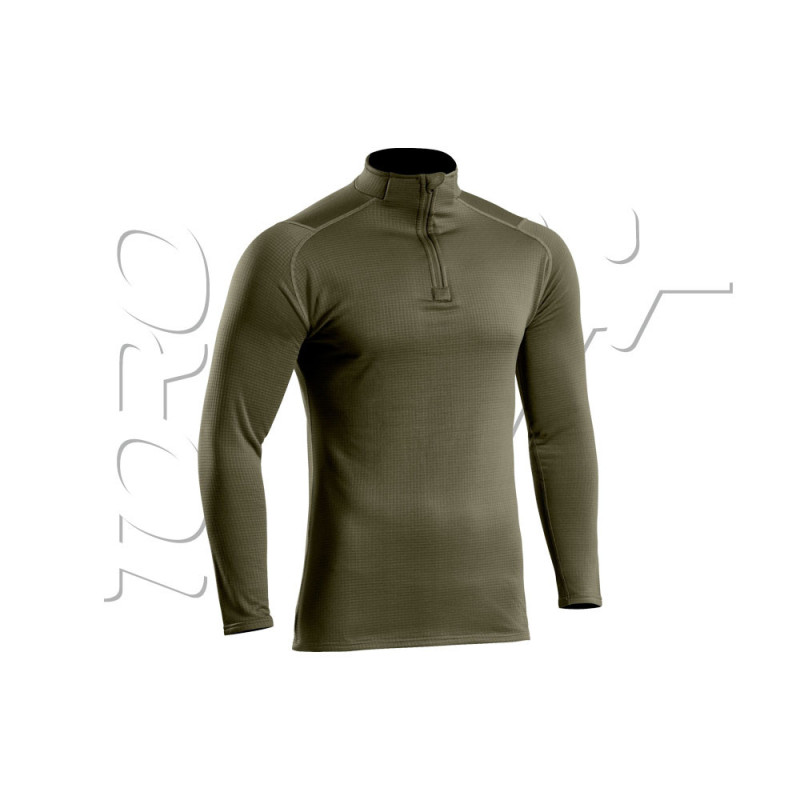 SWEAT MAILLOT ZIPPE THERMO PERFORMER NIVEAU 3 OLIVE