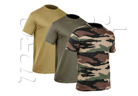 LOT DE 3 T-SHIRT STRONG TAN OLIVE CAM CE