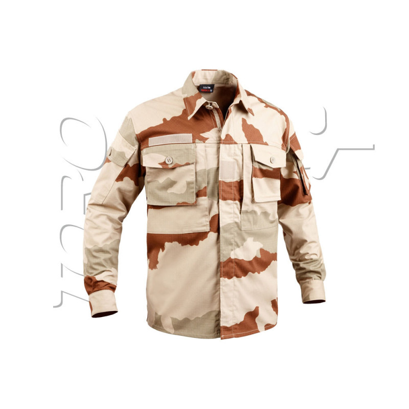 Chemise DE COMBAT MILITAIRE CAMO DESERT