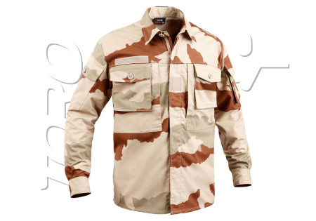 Chemise DE COMBAT MILITAIRE CAMO DESERT