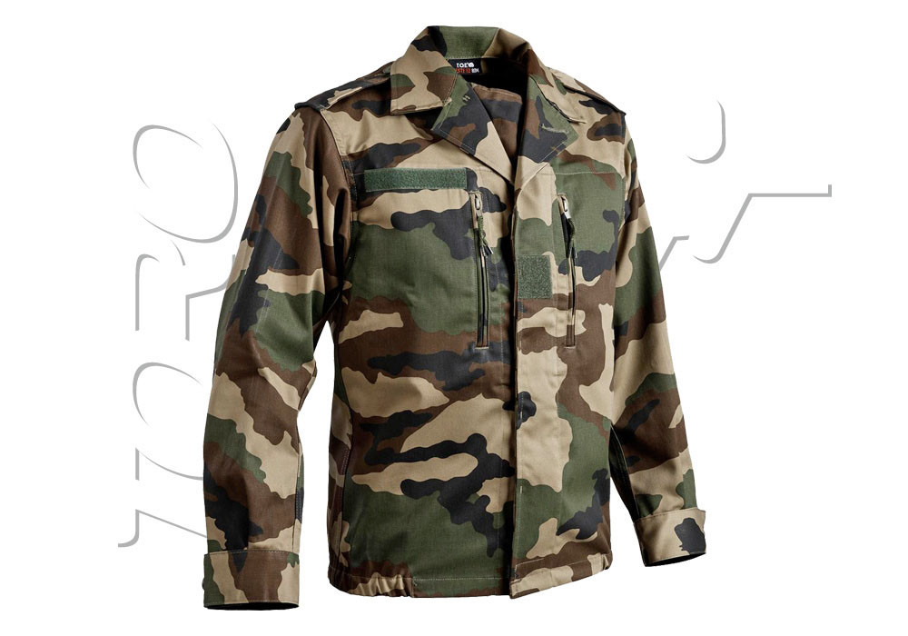 VESTE TREILLIS MILITAIRE F2 CAM CE