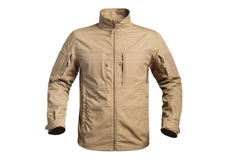 VESTE DE COMBAT FIGHTER COURTE TAN CE A10