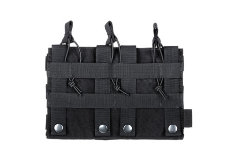 Porte 3 CHARGEURS TYPE M4/M16 SYSTEME MOLLE BLACK