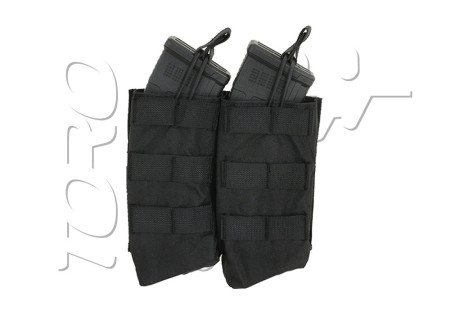 Porte 2 CHARGEURS TYPE AK47/AKM SYSTEME MOLLE BLACK