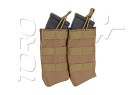 Porte 2 CHARGEURS TYPE AK47/AKM SYSTEME MOLLE TAN